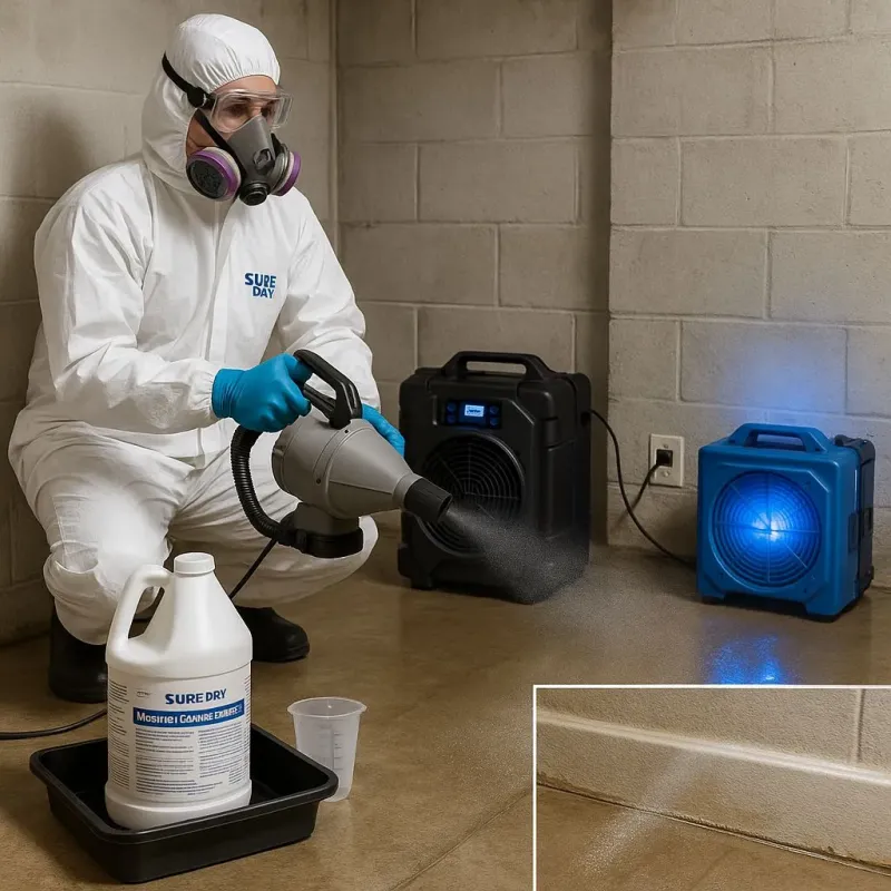 Sanitization and Odor Removal process in Marathon, WI