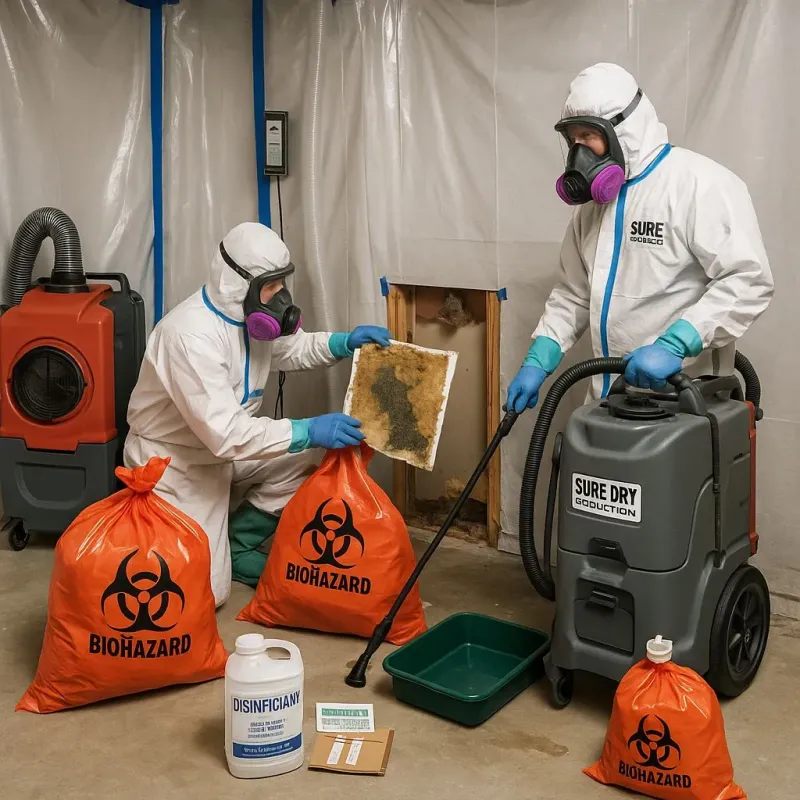Contaminated Water Handling Protocols process in Marathon, WI